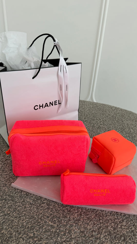 Chanel Makeup Bags Set