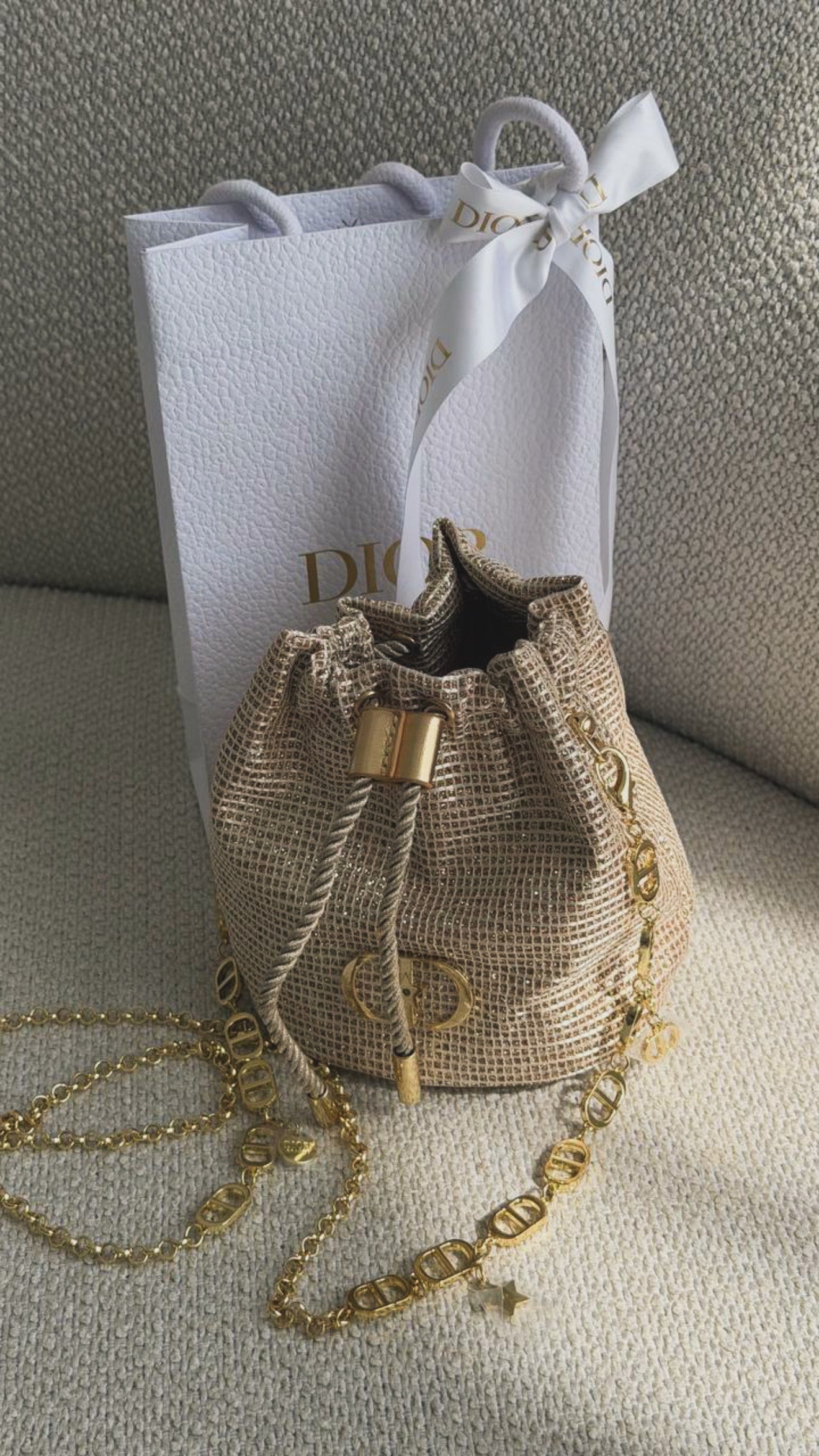 Dior gift pouch