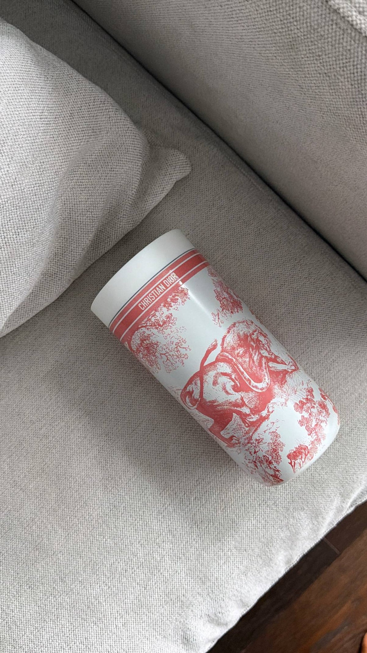 Dior bottle thermos