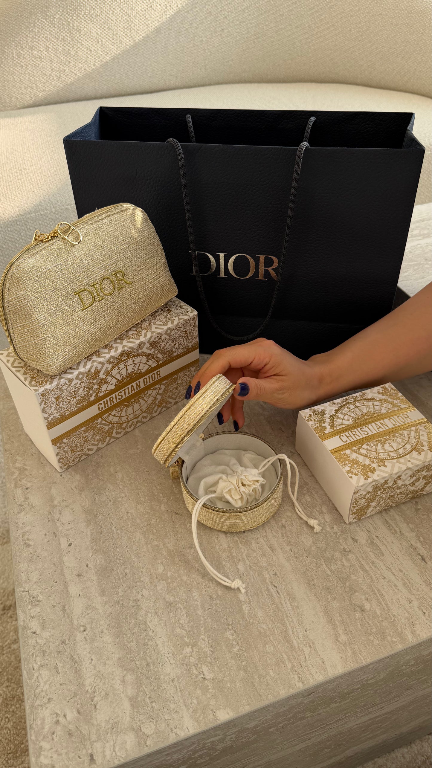Christian Dior Mini  Jewelry Box